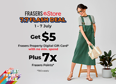 Hooray! It’s the Frasers eStore Amazing 7.7 Flash Deal